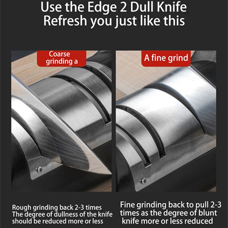 Multi-function Knife Sharpener Electric Household Fast Sharpener Automatic Knife Grinder Kitchen Knife Tools