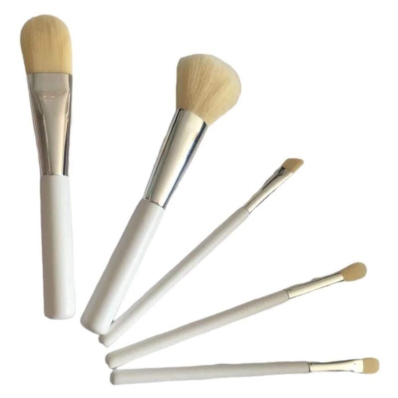 LED Makeup Mirror Portable Makeup Mirror Travel Mirror Stroage Box Makeup Organizer Mirror Box with Full Set Brushes