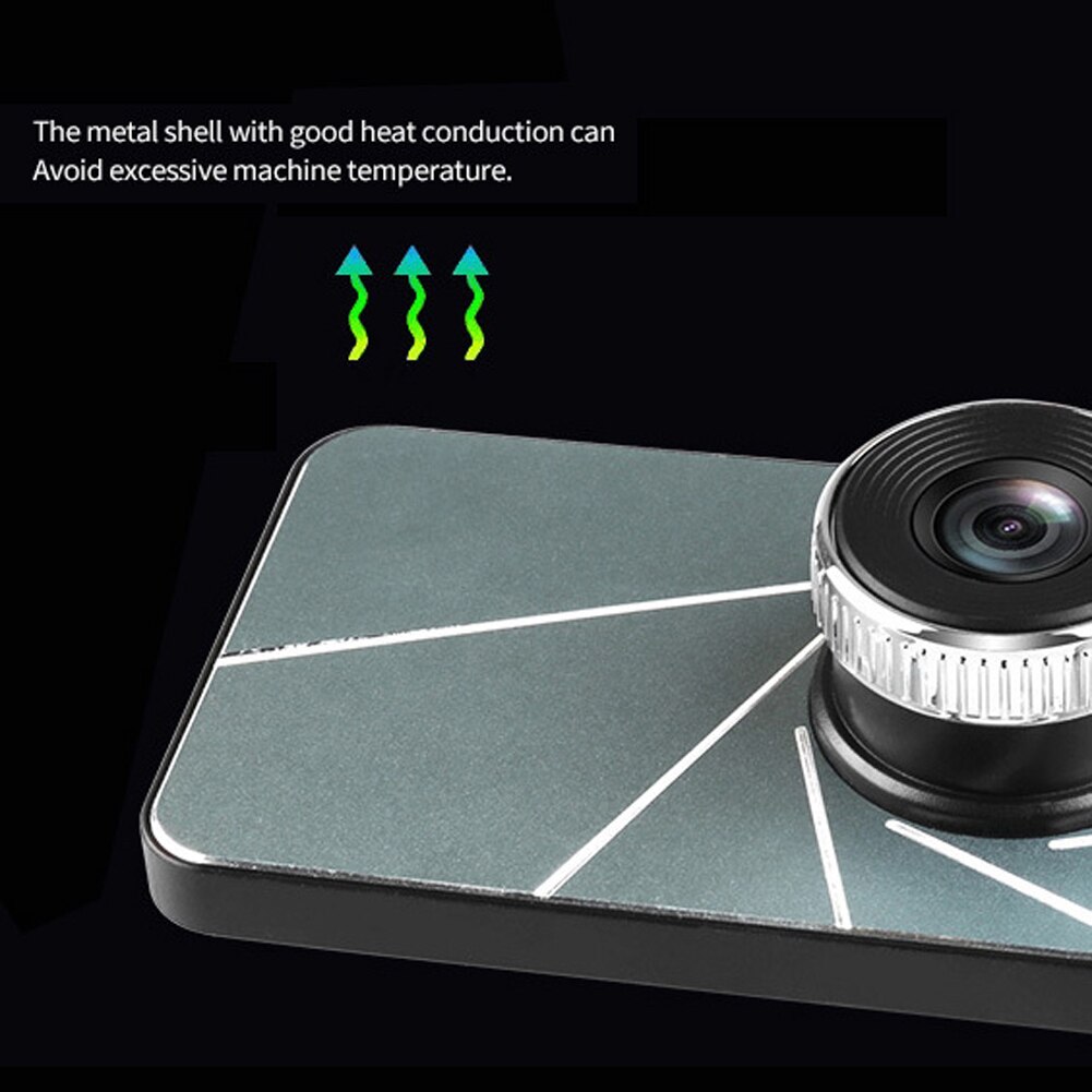 4 inch HD 1080P Dual Lens Touch Screen Dashcam Camera Video Recorder Dashboard Camera for journey