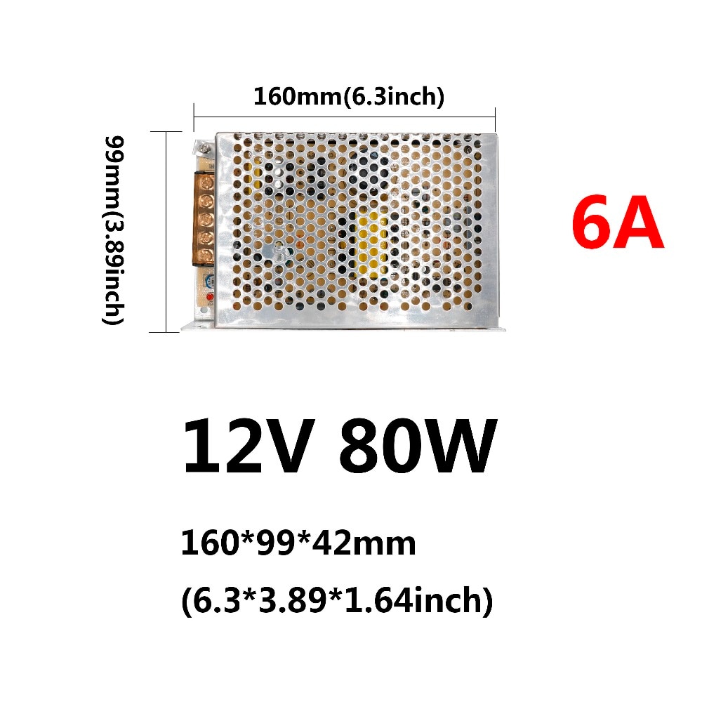 Led driver 220v to 12v 12w/15w/24w/25w/36w/60w/80w/100w/120w til led strømforsyning spænding kontrol lys transformere
