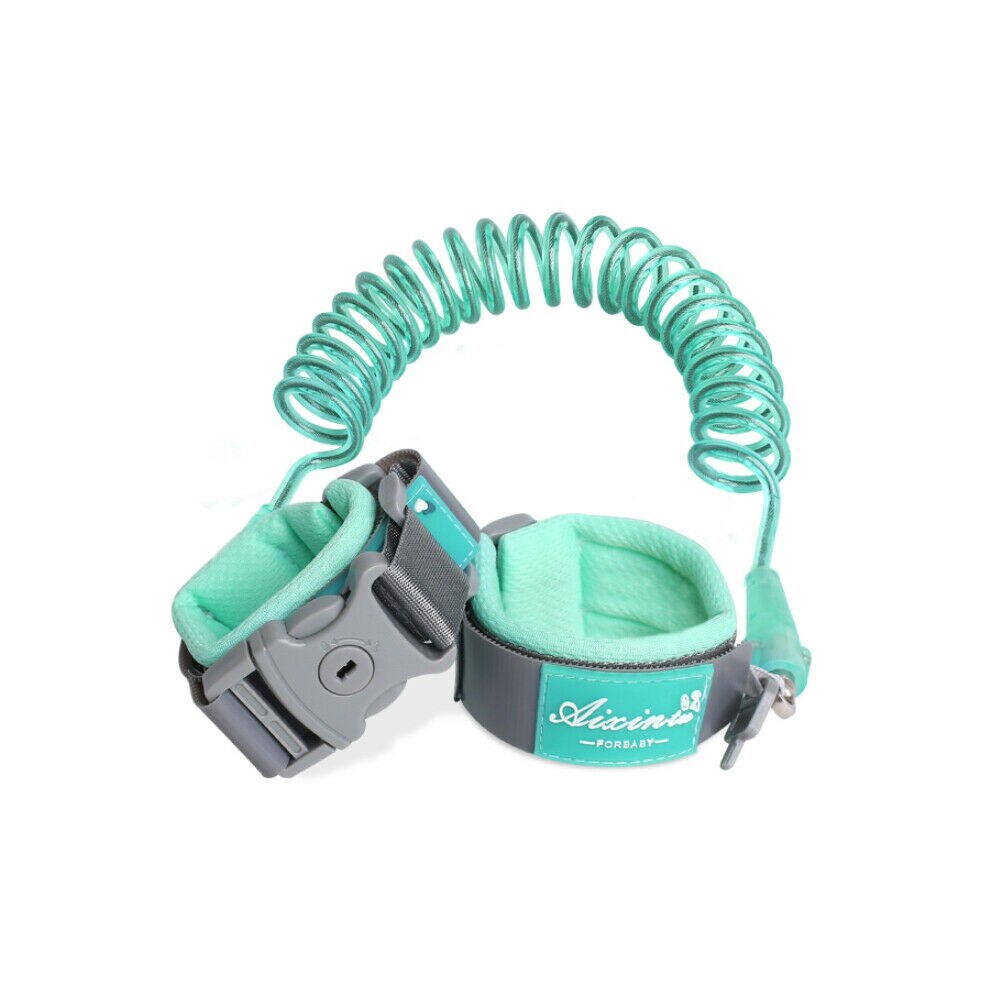 Art handgelenk leine Kleinkind Baby Einstellbar freundlicher Sicherheit nutzbar machen freundlicher Band Anti Verloren Verknüpfung Traktion Seil Art sicherheit armbänder: Grün250CM