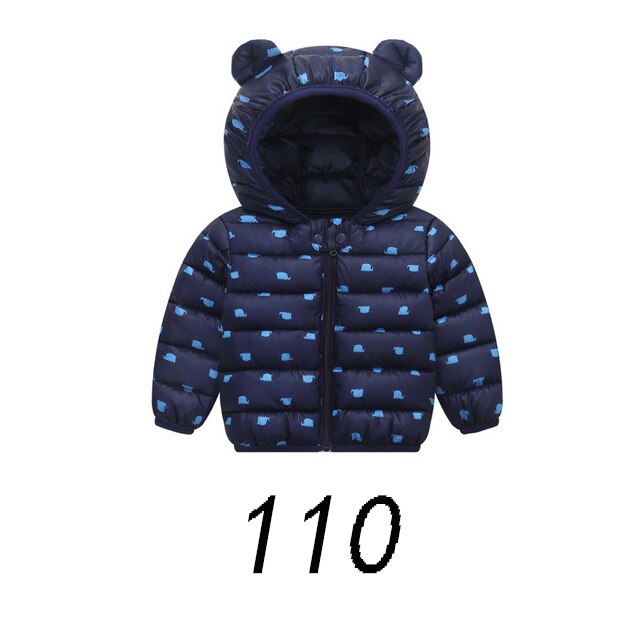 Medoboo bébé hiver manteau filles garçons enfant veste bébé vêtements -nés combinaisons Snowsuit à capuche veste manteau hauts vêtements d'extérieur: ME0201-N110