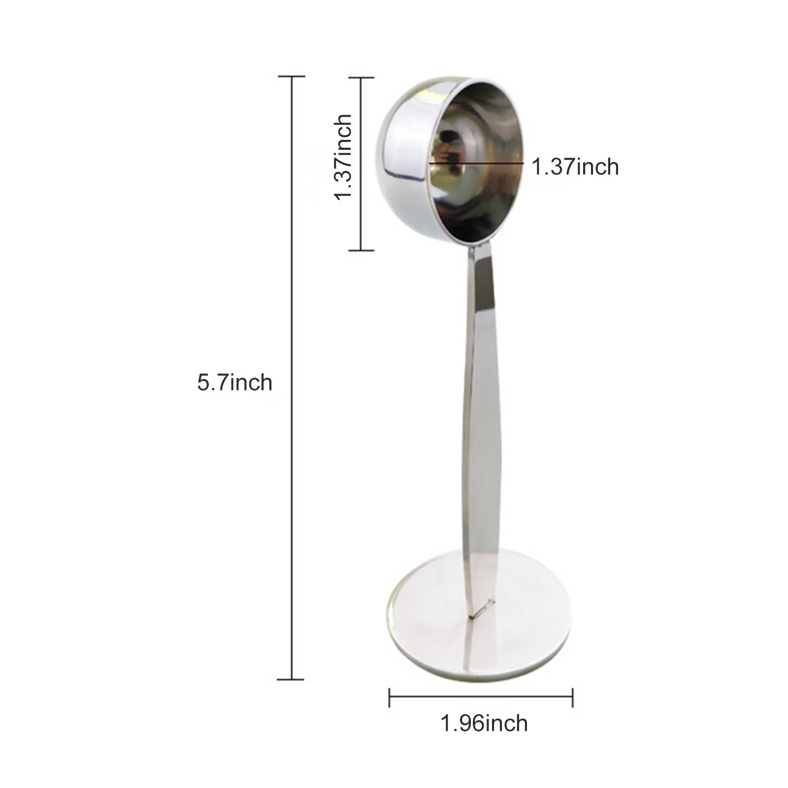 Cuchara medidora 2 en 1 para café, cuchara medidora para café, martillo, utensilios para café y té
