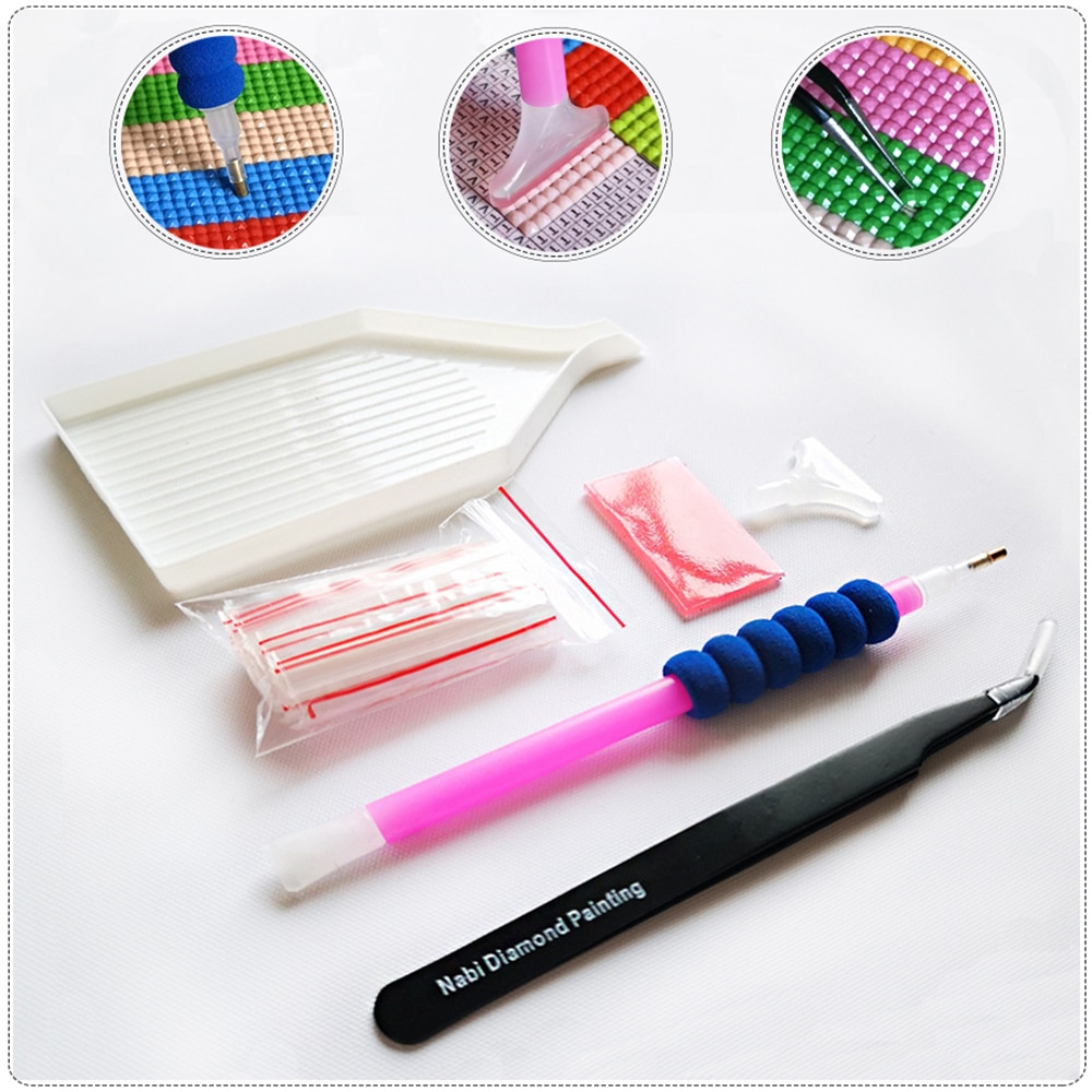 DIY square Diamond Painting scenery city Cross Stitch Kits Diamond crystal Diamond Embroidery AJAX Patterns Rhinestones