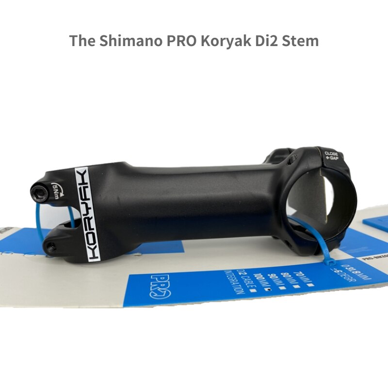 Shimano – tige PRO Koryak Di2, 0 degré + 6 °/-6 ° degrés, 1-1/8 &#39;&#39;31.8mm 35/50/60/70/80/90/100