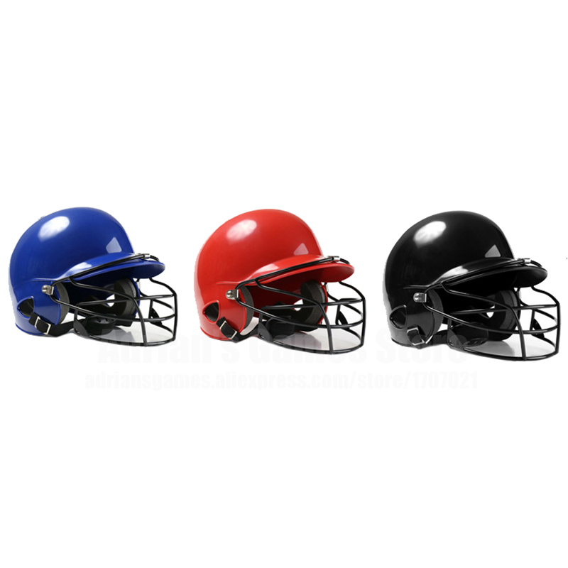 3 farben Baseball Hütte Erwachsene Baseball Kappen Helm Headguard Mit EVA Weiche Futter ändern 16 +