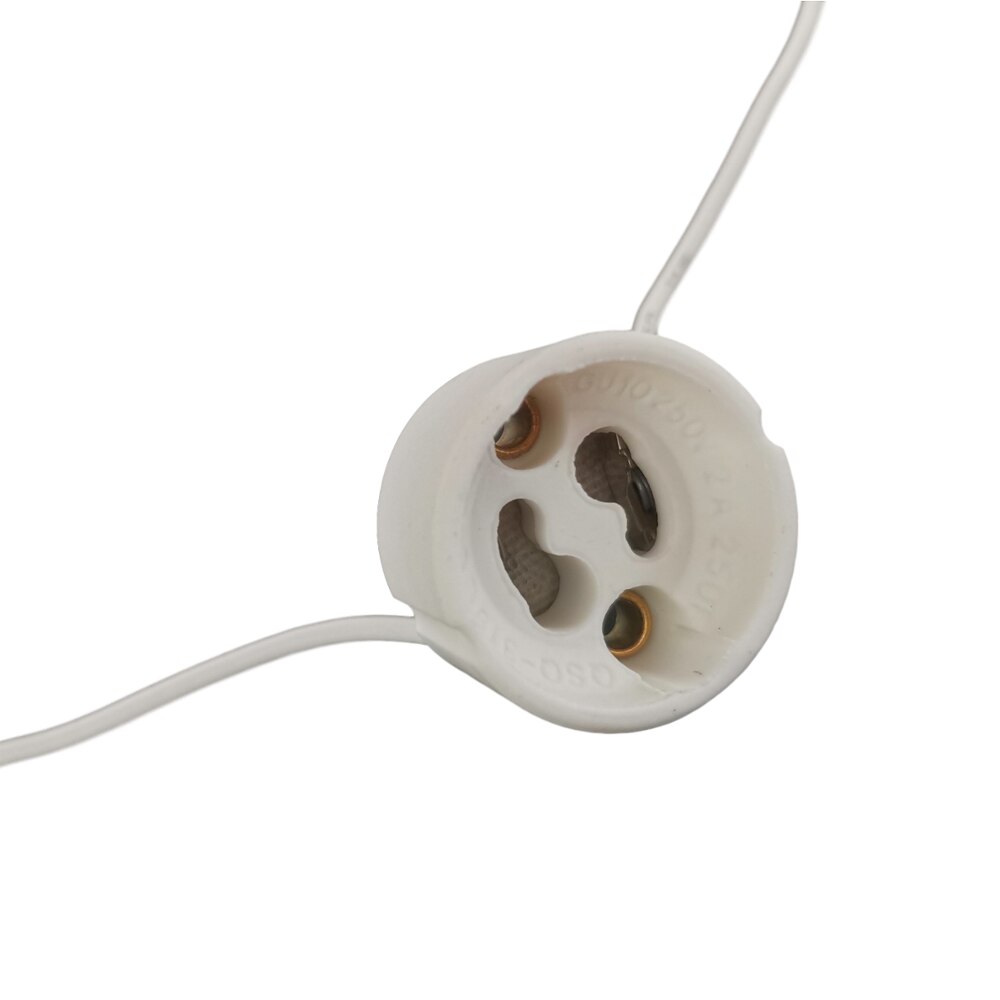 GU10 Lamphouder Sokkel Adapter Wire Connector Keramische Fitting Voor GU10 Led Halogeen Licht