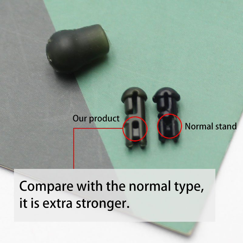 15 stk karpefiskeri tilbehør hurtigskift perle til karpe fiskemetode feeder krog karper rigge chod fiske perle til karpe grej