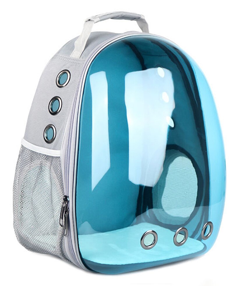 Kat Draagtas Ruimte Huisdier Rugzak Ademend Draagbare Kat Zak Outdoor Reizen Huisdier Rugzak Kat Transport Bag Dubbele Schouder: gray -2