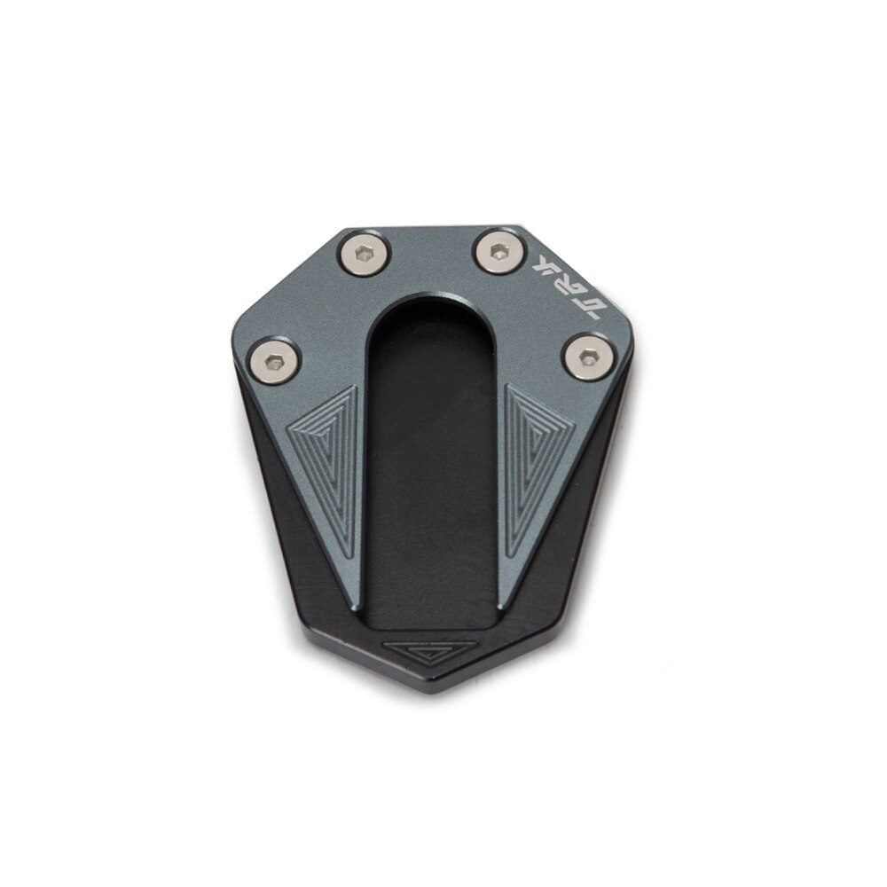 Motorcycle CNC Aluminium Voet Extension Pad Plaat Side Stand Vergroter Kickstand Voor Benelli TRK 502 TRK502: TITANIUM