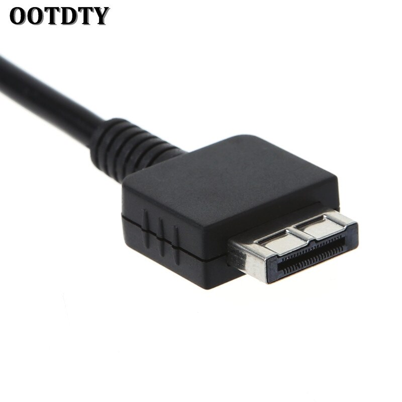 Ootdty, cabo carregador usb 2 em 1, cabo de transferência de dados, sincronização de dados, fio adaptador de energia para sony psv1000 psvita ps vita 1000