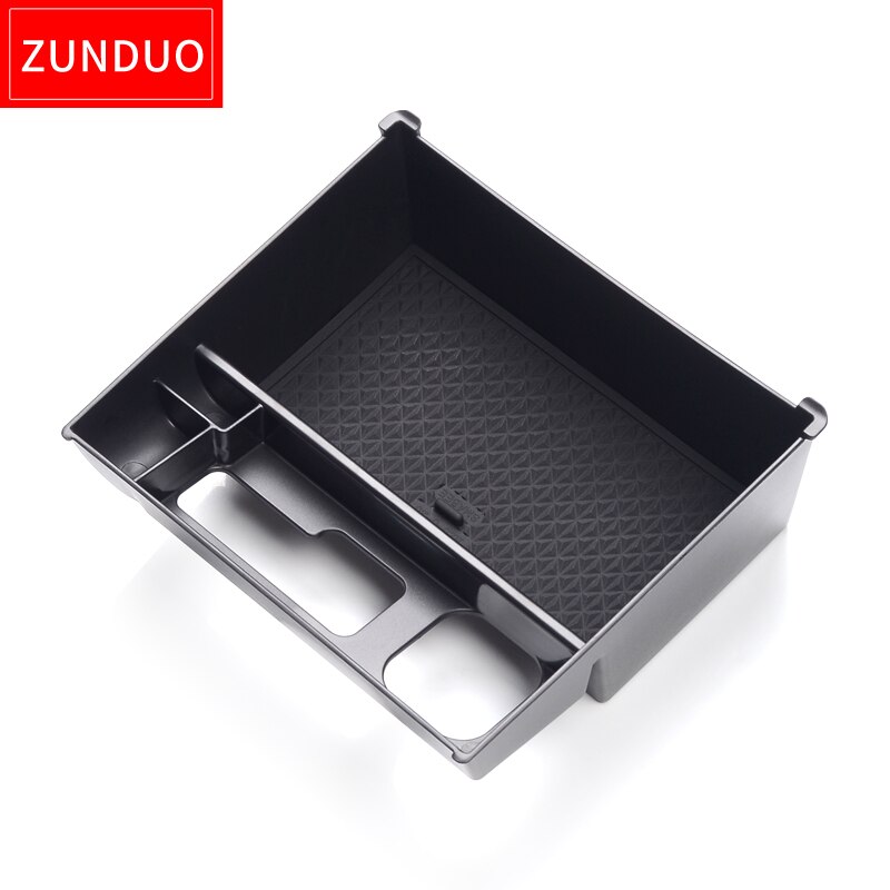 ZUNDUO Car armrest box storage for Mazda 6 Atenza Accessories Organizer Center Console Tray box black