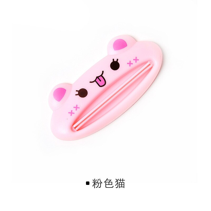 Frog Cartoon Lazy Toothpaste Tube Squeezer Holder Dispenser Bathroom Accesories Tooth Paste Plastic Stand Accessory Sets Wringer