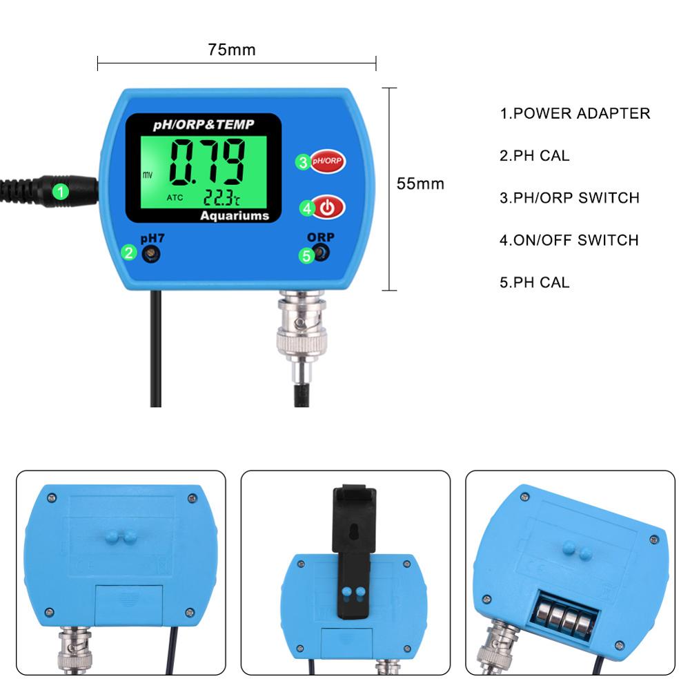 JACOJE Digital PH Tester For Water WiFi Smart Water Quality