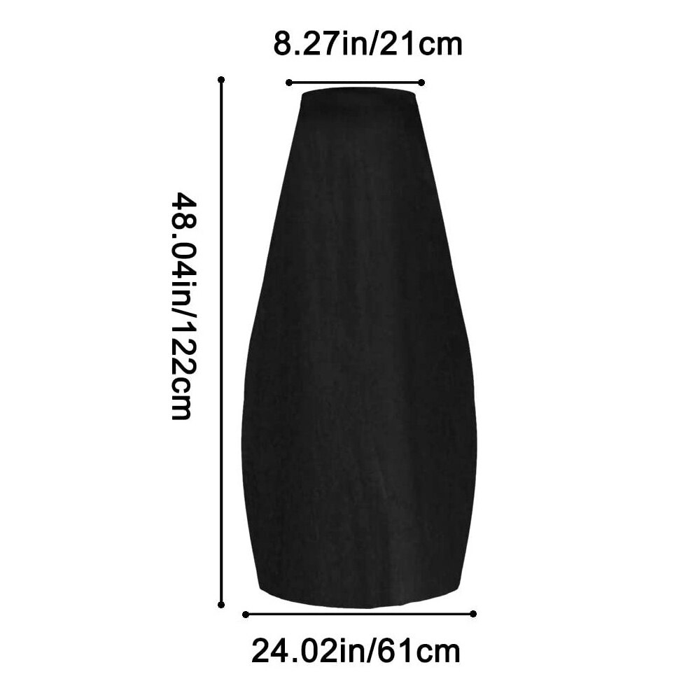 1.2M Dust Cover Waterproof UV Resistant Chimney Covers Outdoor Patio Garden Furniture Kitchen BBQ Chimnea Dust Proof Protector