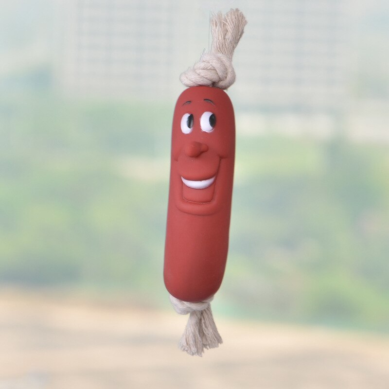Funny Dog Toy Sausage Squeaky Toy for Pets Dog Toy for Dog Pet Toy