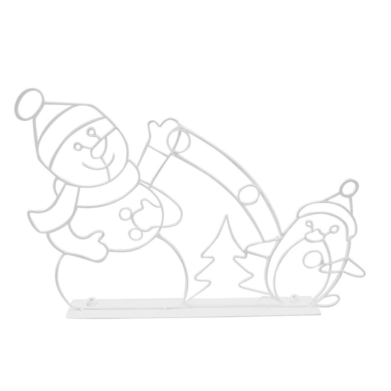 Christmas Fun Animated Snowball Fight Light String Outdoor Garden Snow Glowing Decorative Frame Winter Christmas Decor D5QA