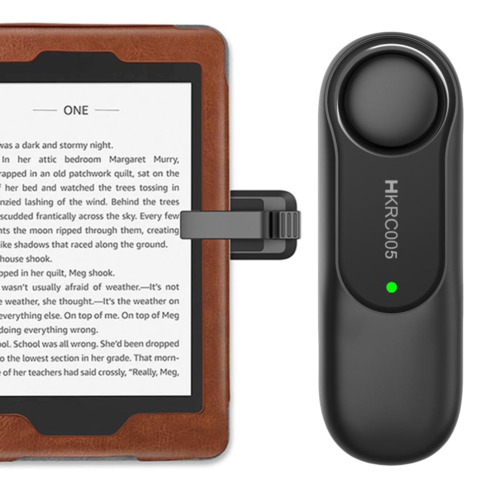 RF Remote Control Page Turner Page Turner Clicker Taking Photo Camera Video Recording Remote Trigger for Kindle Accessories