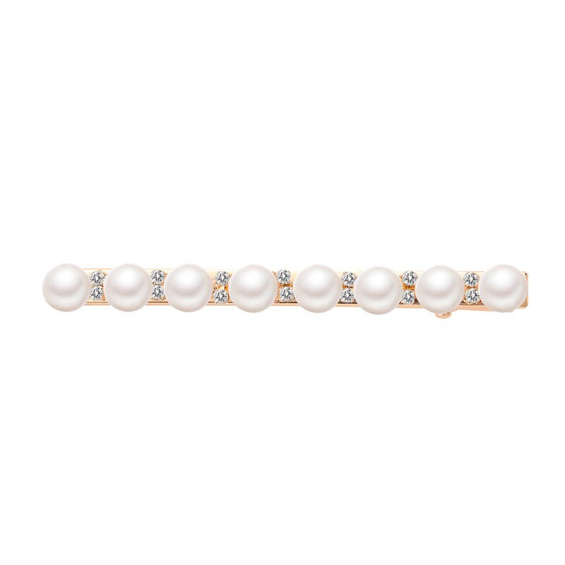 LETAPI Pieno di perle Capelli Pinze per le Donne di Moda Dolce Imitazione di Stile Coreano Forcelle Della Lega BB Hairgrip Accessori Dei Capelli Delle Ragazze: 70033