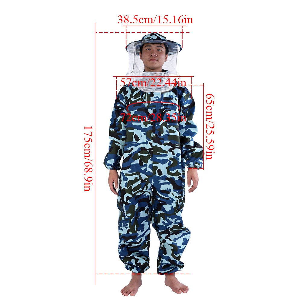 Beekeeping Protective Suit Beekeeping Beekeeper Protect Equipment Safety Clothing Beekeeper Bee Suit