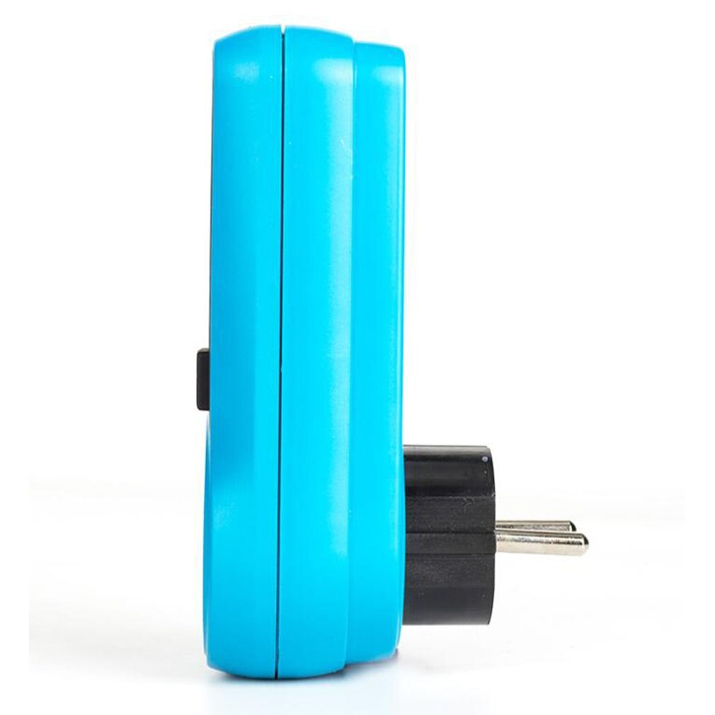 Kwe-pmb 05 stopcontact digitale spanning wattmeter stroomverbruik watt energiemeter wisselstroom elektriciteitsanalysator monitor