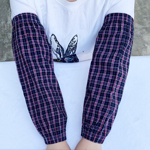 Mangas compridas de algodão femininas: 7