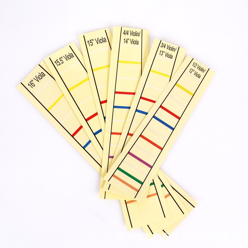 Cello Sticker Fingerboard Phonetic Sticker Viola Fingerboard Sticker Violin Phoneme Scale