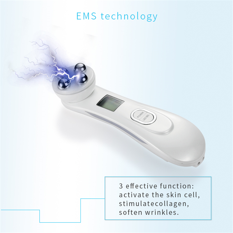 5 In 1 LED Photon Therapy Facial Skin Lifting Rejuvenation Microcurrent Massager Tool Face Lifting Tighten Wrinkle Removal