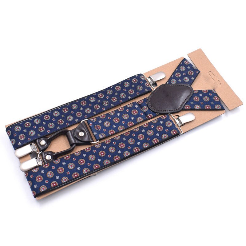 Tirantes elásticos con cuatro enganches para hombre adulto, europea y americana, FY18102509