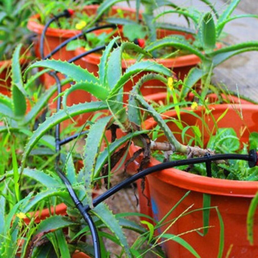 Einstellbare Tropft Automatische Garten Bewässerung Anschluss Schlauch Bewässerung Kit-275203