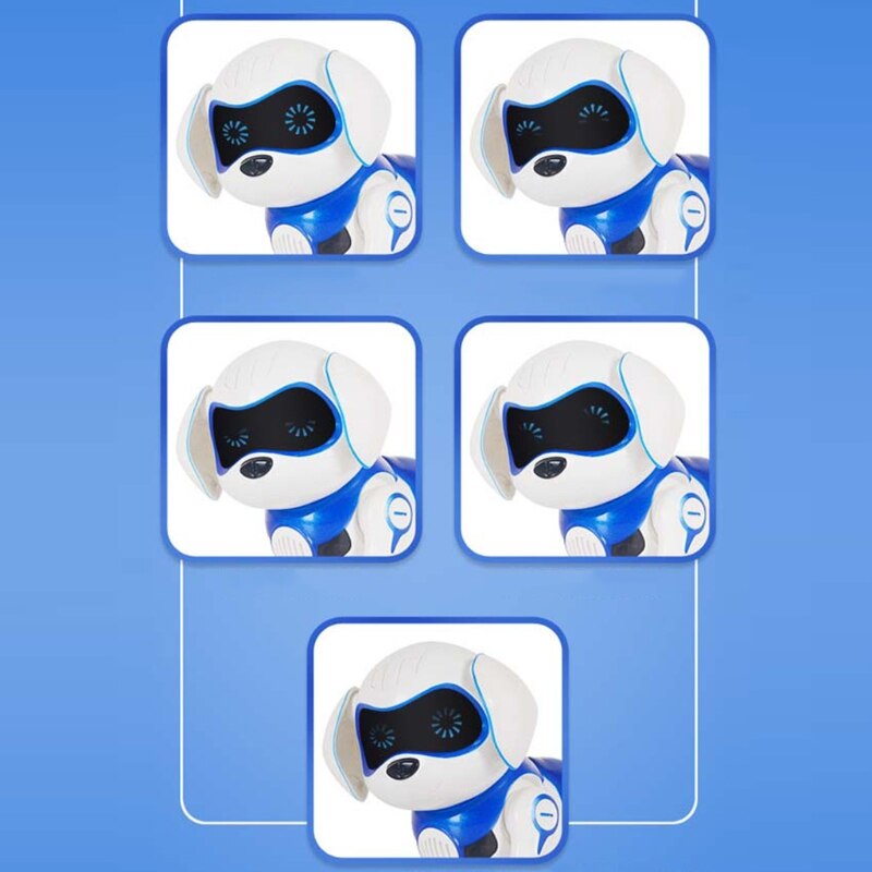 Elektronische Dier Intelligente Robot Hond Cool Ademhaling Lichten Robot Puppy P31B