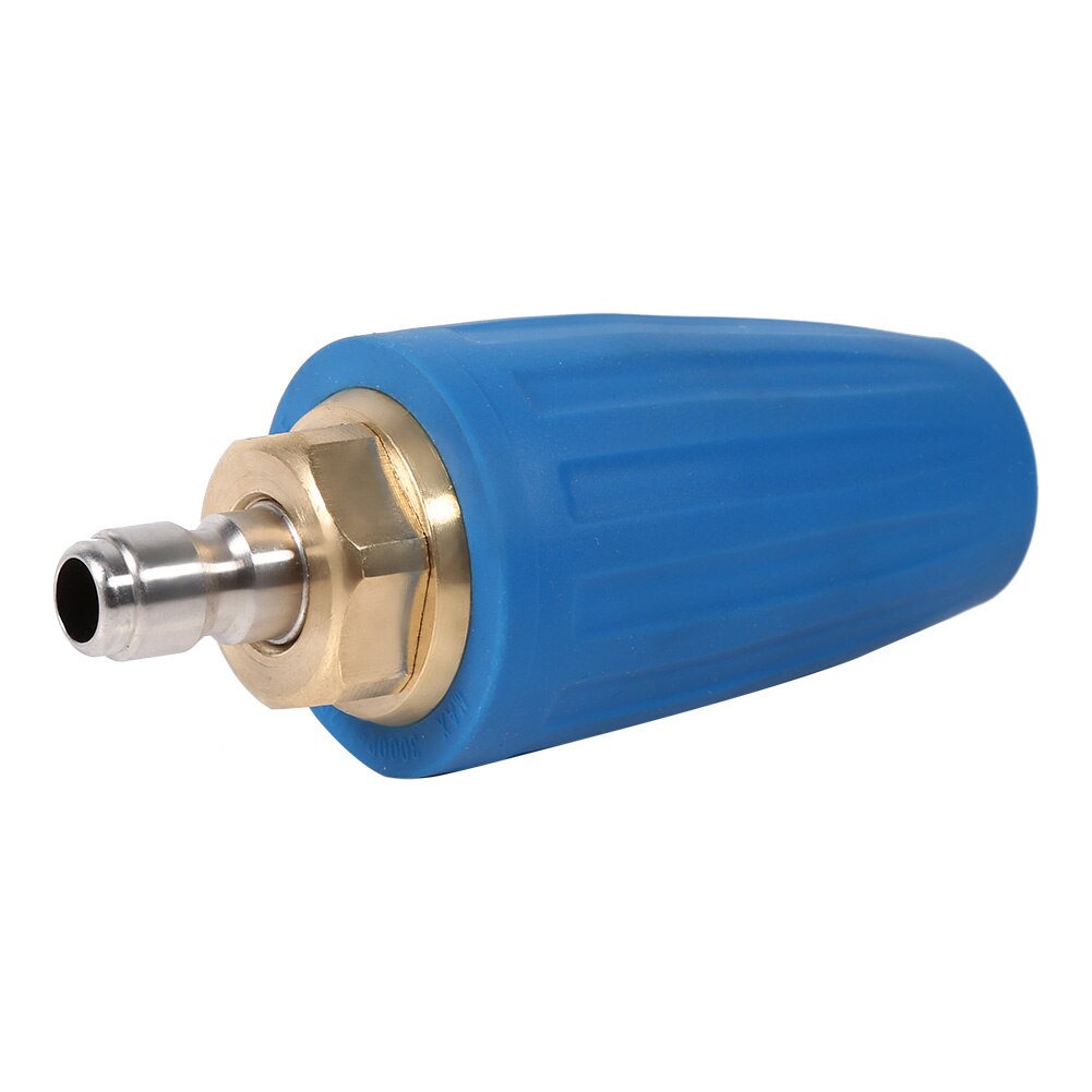 Rotary Vuil Shock Spray Wave Turbine Nozzle Met 1/4 "Quick Release Connector Voor Hogedrukreiniger Auto Wassen machine