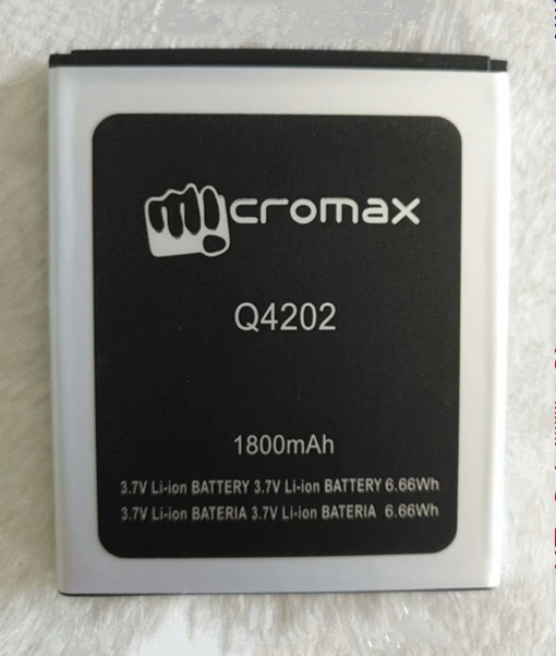 B-TAIHENG 3.7V Batterij 1800Mah Voor Micromax Q4202 Mobiele Telefoon Batteria Li-Ion Lithium Oplaadbare Bateria Pack Vervanging