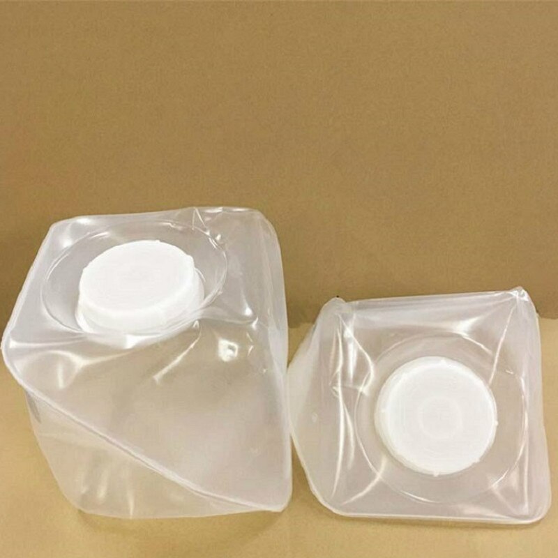 draussen Faltbare Wasser Behälter transparent Tragbare Falten Tasche Eimer Hohe Kapazität Auto Wasser Träger Camping Veranstalter