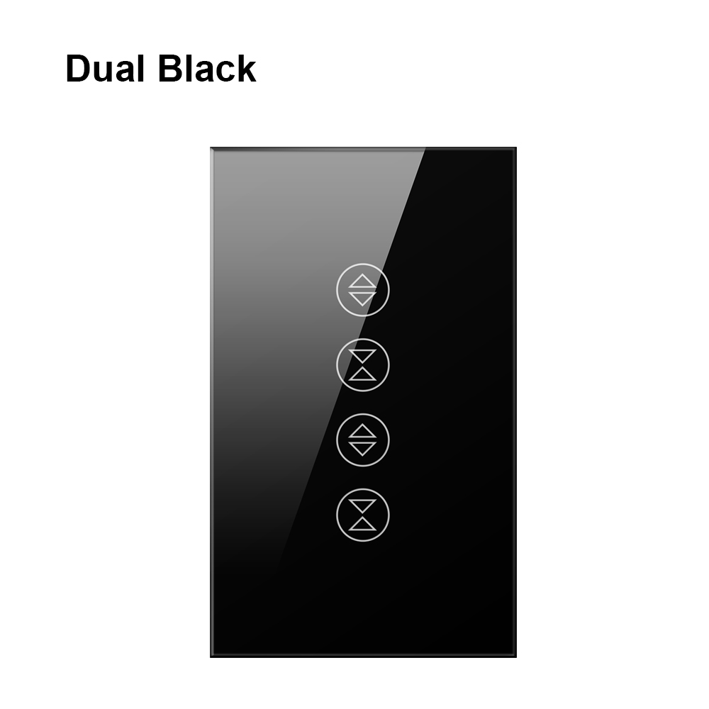 AVATTO Tuya Dual WiFi Vorhang blind Schalter Für Elektrische Motor- Rollladen, Clever Heimat Automatisierung Arbeit für Alexa, google Hause: uns CS01-B2