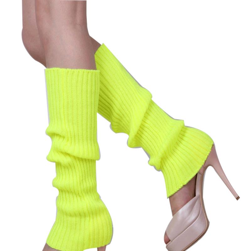 Chaussettes chaudes en laine pour femmes, couvre-jambes pour adultes, couleur unie, , style coréen, couvre-pieds tricotés, automne hiver: 09