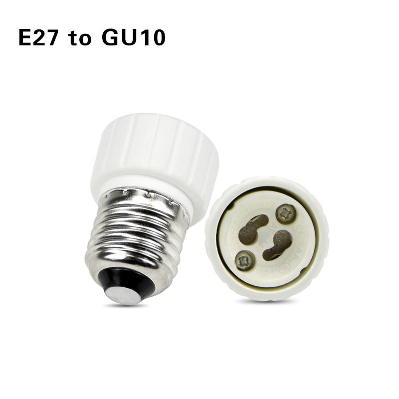 Support de base de lampe d'ampoule LED, arrang, pendentif, plafonnier, adaptateur de douille, accessoires d'éclairage, E14, E12, GU10, G9, B22, MR16, GU24: Black