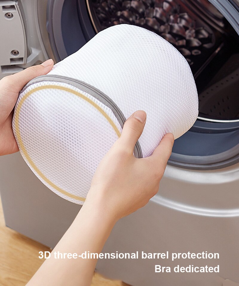 Sacchetto per biancheria di lavaggio multi-formato sacchetti per lavaggio a rete con cerniera borsa per lavatrice per uso domestico per biancheria intima per biancheria calzini per reggiseno vestiti sporchi