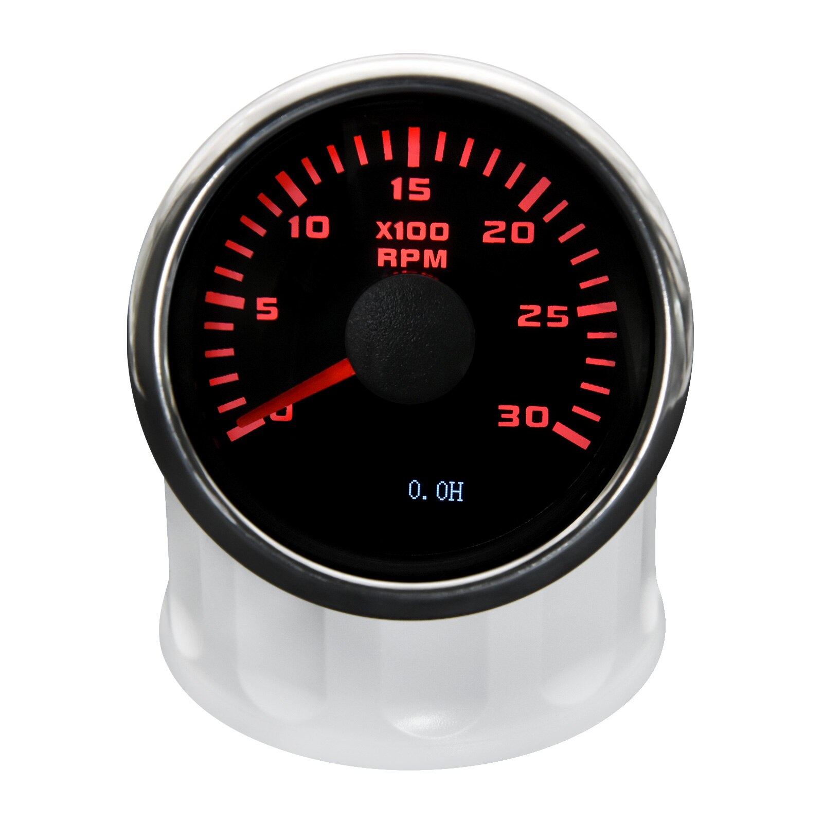 52mm Car Tachometer Waterproof LCD Display Tach Hour Counter Meter For Diesel Motor Engine Marine Boat3000 4000 6000 8000RPM