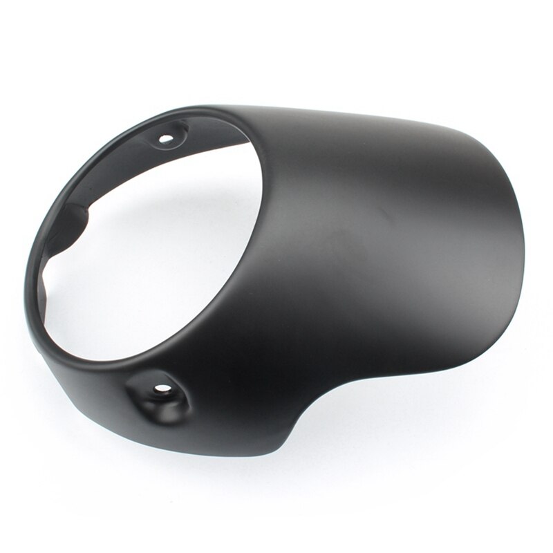 Motorsykkel frontlys fairing maske kappe til triumf bonneville  t100 t120 se thruxton 900 scrambler 2001 matt svart