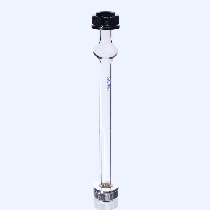 Optical Rotation Test Tube 100mm Bubble Optical Rotation Tube 20cm Funnel Optical Rotation Instrument Sample Tube
