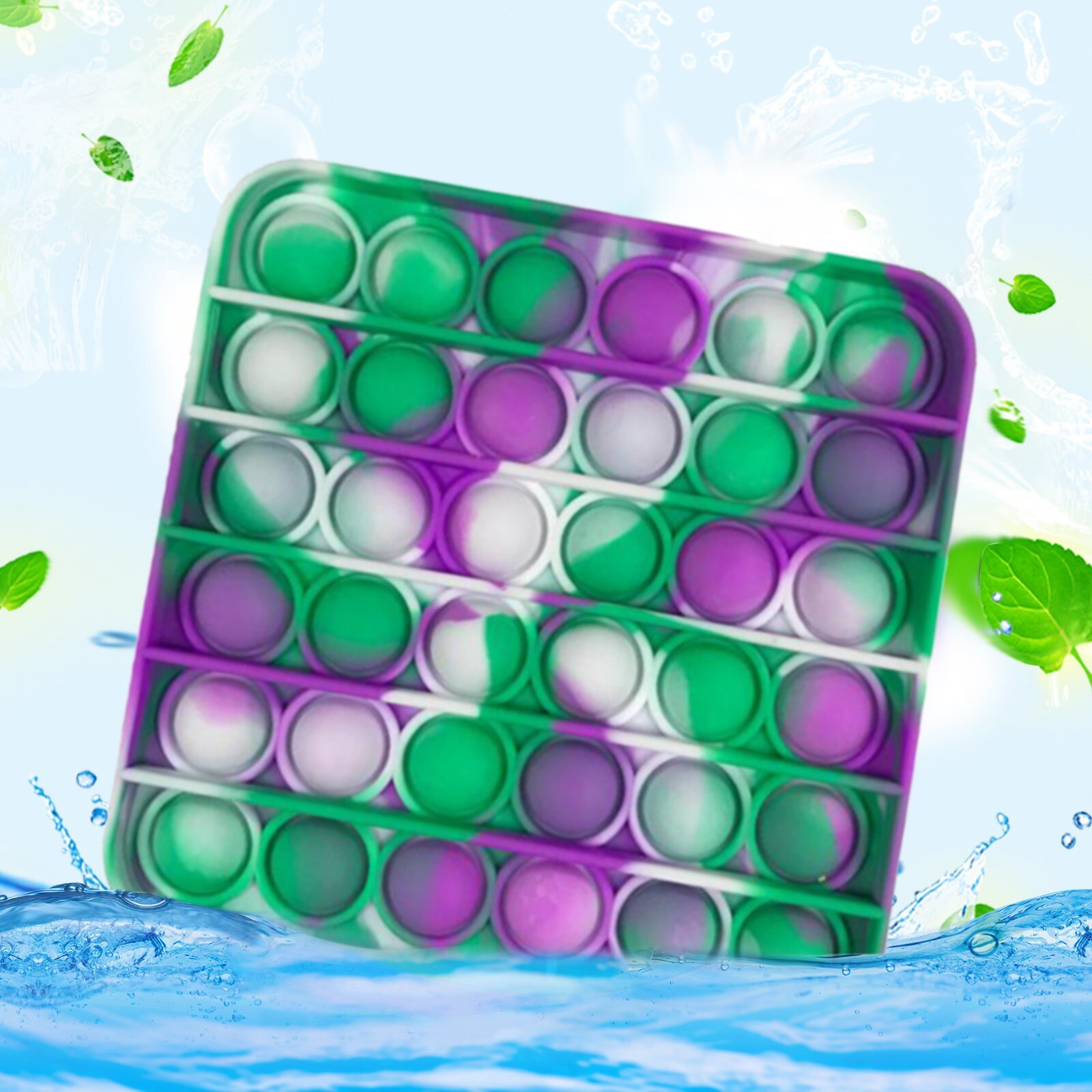 PopIt drücken blasiert Zappeln Spielzeug Erwachsene betonen Linderung Spielzeug Antistress PopIt Weiche Squishy Anti-betonen Anti betonen Kasten поп ит
