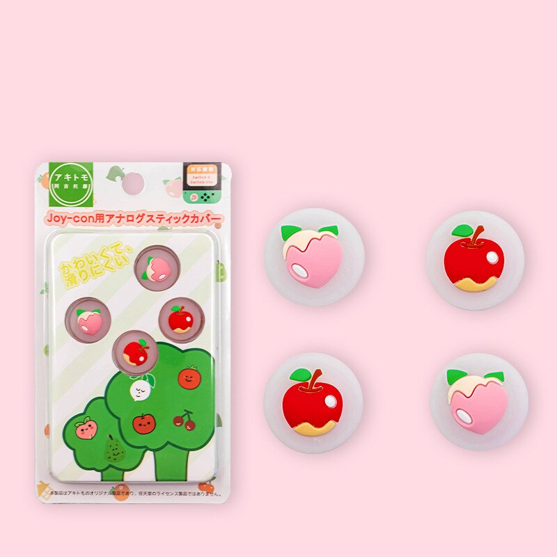 Silicone thumb grip caps for nintendo switch joy-con joystick, cover shell, button for nintendo switch oled lite mini accessories: B