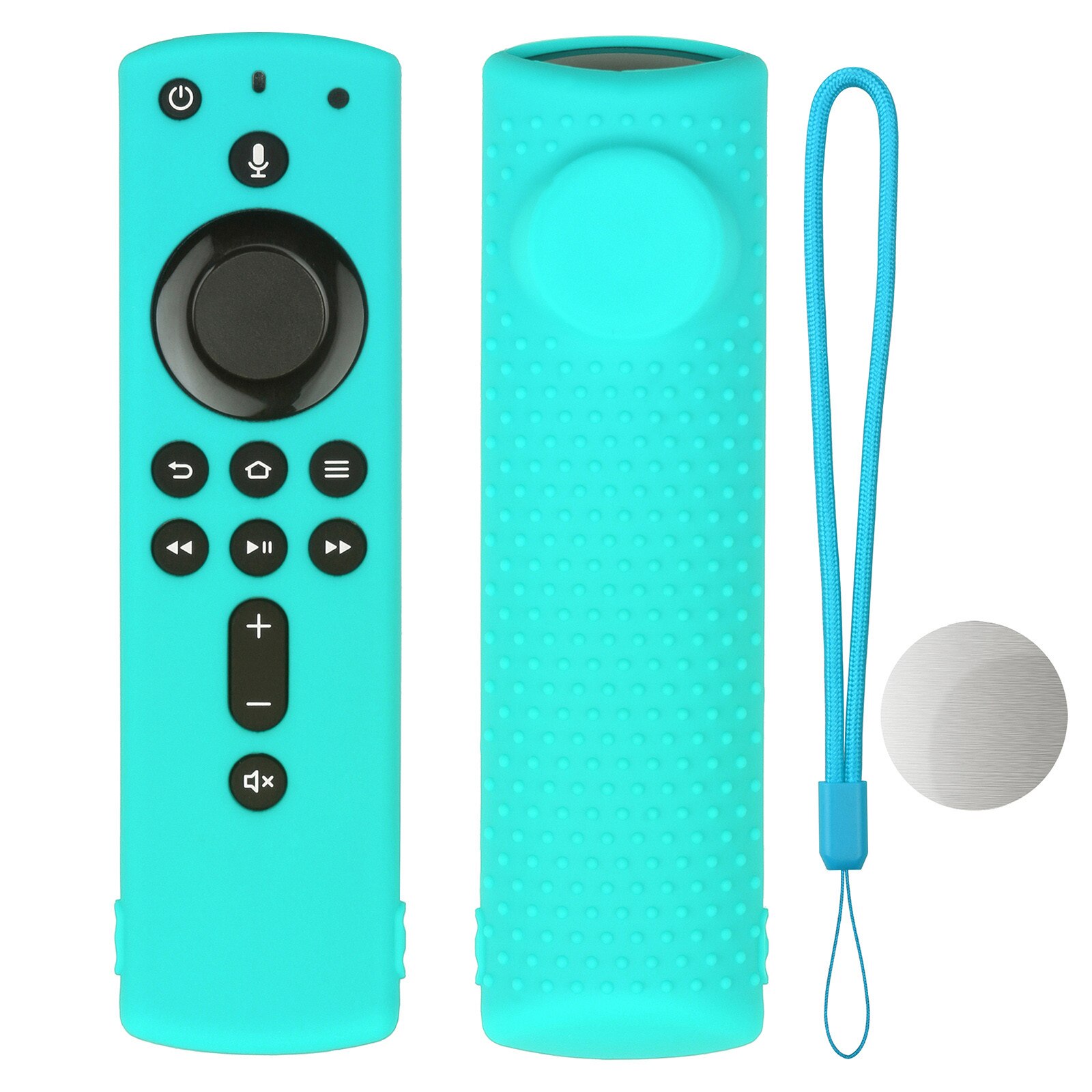 Silicone Protective Case For Fire Tv Stick Lite Remote Shockproof Cover Full Protective Case Cover Protector Accessories: I