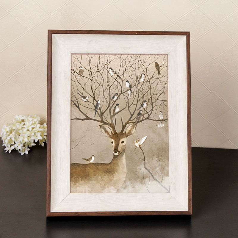 1pc klassieke lijsten voor familiefoto's, eenvoudige fotolijst voor huisdecoratie, goedkope fotolijsten zonder fotokaart voor baby's