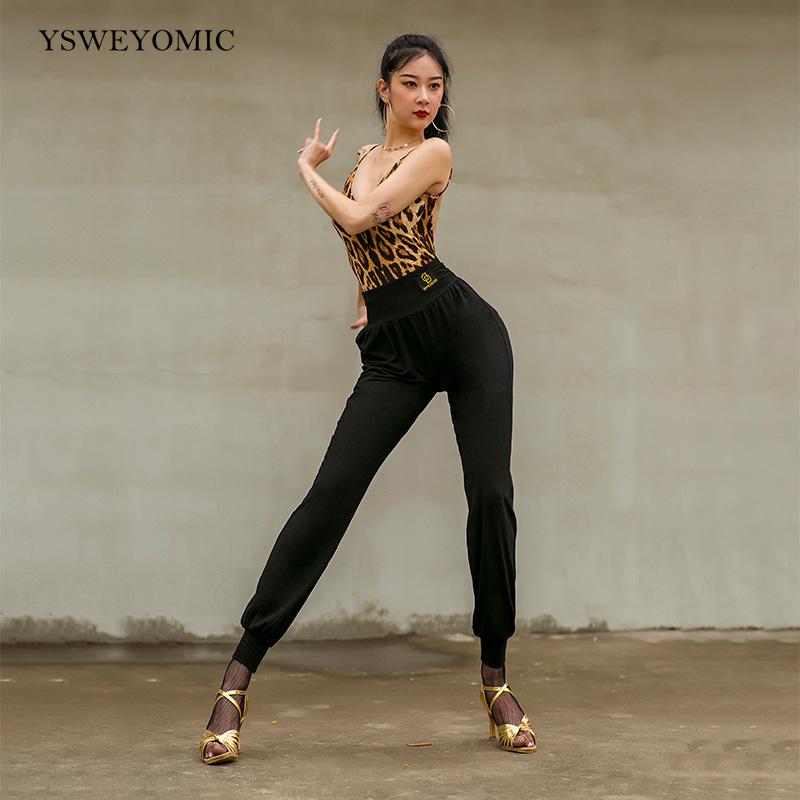 Dancebaby Latin Dance Praktijk Kleding Professionele Dans Wortel Broek Vrouwelijke Volwassen Herfst En Winter Lange Dans Broek YS212