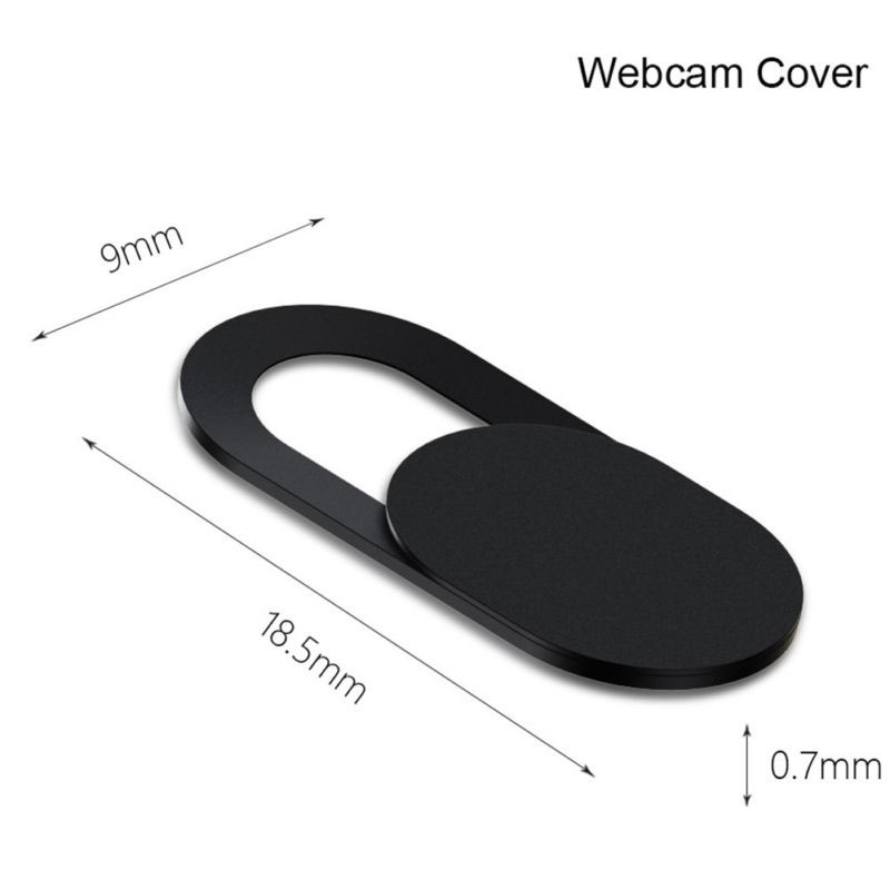 6/9 Pcs Webcam Cover Web Camera Privacy Blocker Computer 0.7mm Ultra Dunne Zwarte