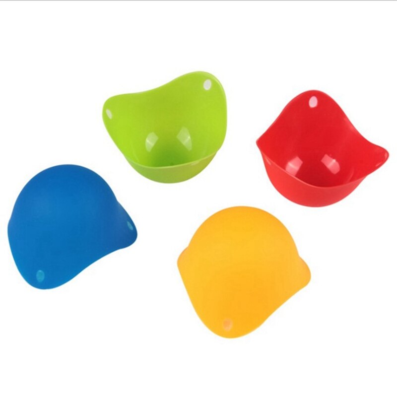 Coquetiers en Silicone antiadhésifs pour pocher les œufs, dosettes de alimentaire