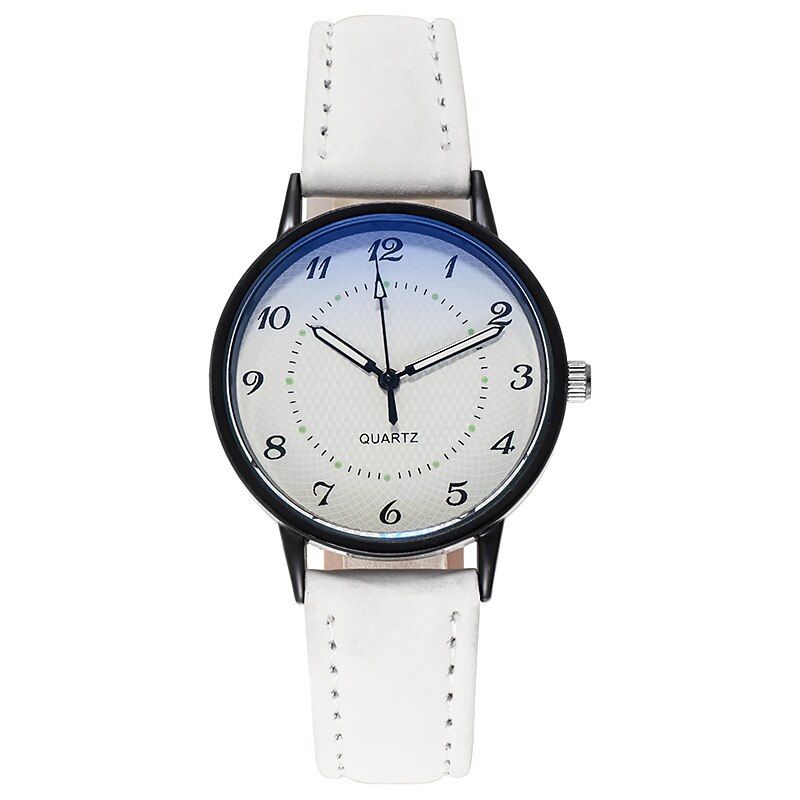 Simple Ladies Wrist Watches Luminous Women Watches Casual Leather Strap Quartz Watch Clock Montre Femme Relogio Feminino