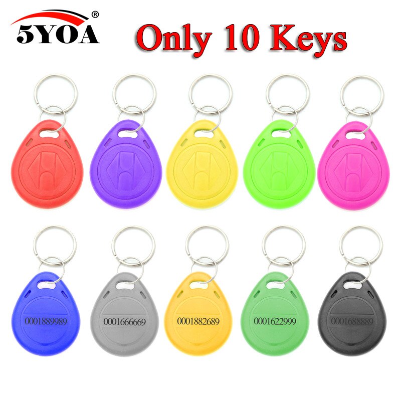 5YOA RFID Access Control System Device Machine Security Proximity Entry Door Lock: Only 10 Keys